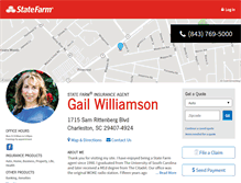 Tablet Screenshot of gailwilliamson.org